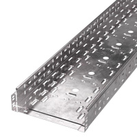 Лоток перфорированный 300х80 L3000 1мм Стандарт (уп.6м)  PR16.2307