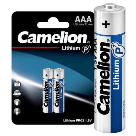 Элемент питания литиевый AAA/FR03 1.5В Lithium FR03-BP2 BL2 (уп.2шт)  15240