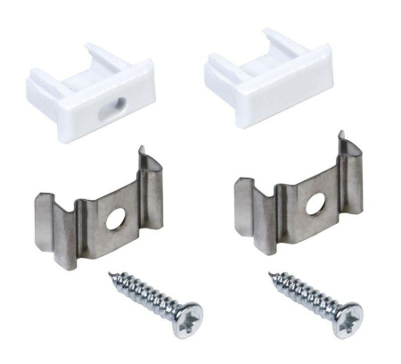 Набор для монтажа накладного прямоуг. профиля для LED ленты 1607  LSADD1607-SET2-N1-04