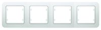Рамка+вставка 4-м Lillium бел. 18002704