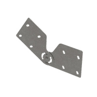 Комплект шарнирных соединителей для лестничного лотка H150 сталь2.0мм HD85 N КМ LO60491