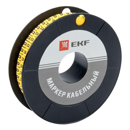 Маркер каб. 1.5кв.мм "B" (к-1000ед) (ЕС-0)  plc-KM-1.5-B