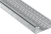 Лоток листовой перфорированный ESCA 7 100х200 L2500 сталь 2.0мм HDZ  CLP10-100-200-200-D25-HDZ