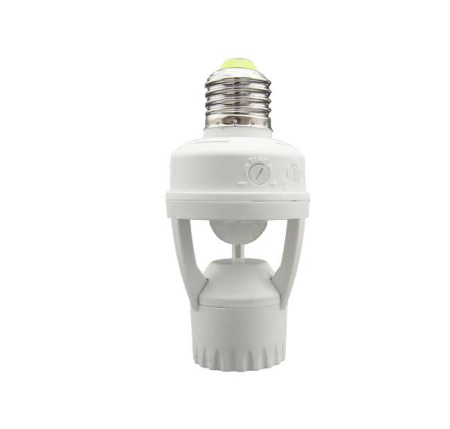 Датчик движения PMS-IR 045 60Вт E27 360град. 6м IP20 WH  5013018