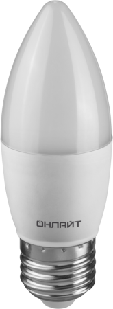 Лампа светодиодная 90 457 OLL-C37-15-230-6.5K-E27-FR  90457