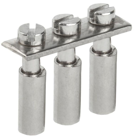 Перемычка центральная для КВИ-2.5кв.мм 3PIN  YZN30Q-002-3P