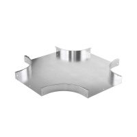 Ответвитель Х-образный 50х300 1.5мм алюм. в комплекте с крепеж. эл. и соед. пластинами для монтажа  ASXM530K