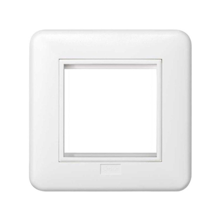 Суппорт 1мод. K45 с рамкой бел.  Connect KR245-9