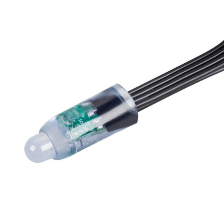 Модуль герметичный ARL-UVR-D12 5В RGB (0.3Вт IP67 90 deg) пластик (уп.500шт)  042970