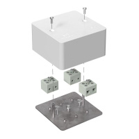 Коробка огнестойкая для кабель-канала 40-0460-FR6.0-6 Е15-Е120 85х85х45  40-0460-FR6.0-6