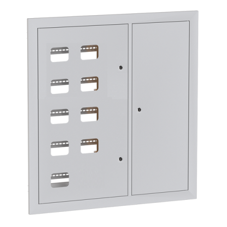 Щит этажный 9кв. 2х-дверный (1000х950х150) PROxima  mb29-v-9-2