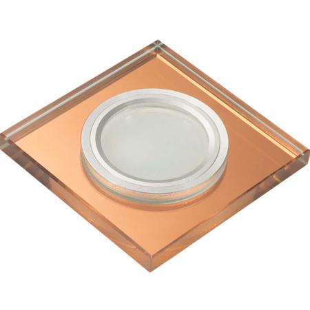 Светильник декоративный Luciole DLS-L107 GU5.3 CHROME/BRONZE GU5.3 хром/стекло/бронз.   UL-00000358