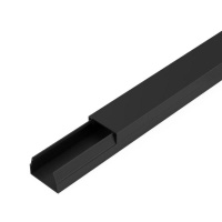 Кабель-канал 15х10 L2000 с двойн. замком черн.  PR03.0209