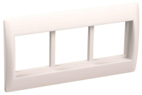 Рамка 6мод. с суппортом 75мм бел. PRIMER  CKK-40D-RSU6-075-K01