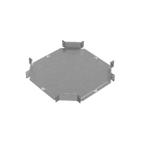 Ответвитель для лотка Х-образ. 400х80 "ПЛЮС" XDplus80-400 INOX304 КМ PL5734