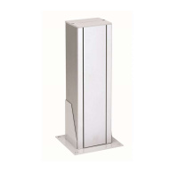 Мини-колонна 1-сторонняя на 7-мод. К45 360х70х60мм  Connect алюм. ALK117-8