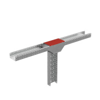 Крышка для отвода T-образ. вертикал. 600мм с разворотом на 90град. "ПЛЮС" HD85 КМ PL16143