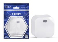 Выключатель 1-кл. ОП Frea 10А IP20 250В с индикацией АБС-пластик бел.  TKE-FR-V1I-C01