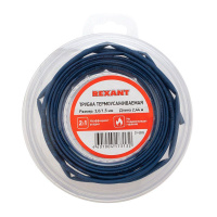 Трубка термоусаживаемая 3.0/1.5мм синяя. ролик 2.44м  29-0005