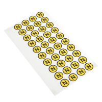 Наклейка "N" d20мм  an-2-07