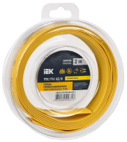 Трубка термоусадочная ТТУ нг-LS 12/6 желт. (уп.2м)  UDR12-012-006-002-K05-T