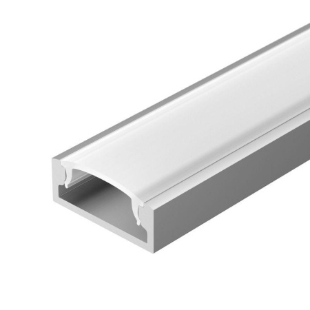 Профиль с экраном ALU-WIDE-H8-2000 ANOD+FROST 2м алюм.  014852