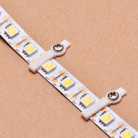 Клипса монтажная для LED ленты 10мм (уп.10шт)  144-098