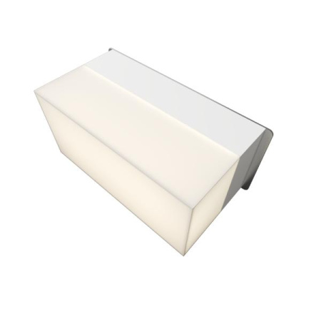 Светильник светодиодный RVE-LBX-LUMO60-PLAZA10020010-1-GR прямоугольник грильято 1шт 90х190х100мм 12Вт встраиваемый 4000К бел.  RVE00003303