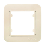 Рамка+вставка 1-м Lillium крем. 18012701