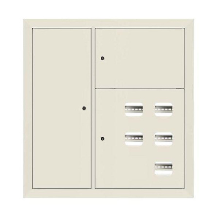 Щит этажный 5кв. слаботочка слева RAL9002 (1000х950х150) PROxima  mb29-v-5z-ral9002