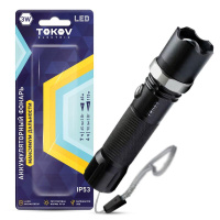 Фонарь аккумуляторный ручной 1200мА.ч анодированный алюм.  TKE-RF-A-02 Фонарь аккумуляторный ручной 1200мА.ч анодированный алюм.  TKE-RF-A-02