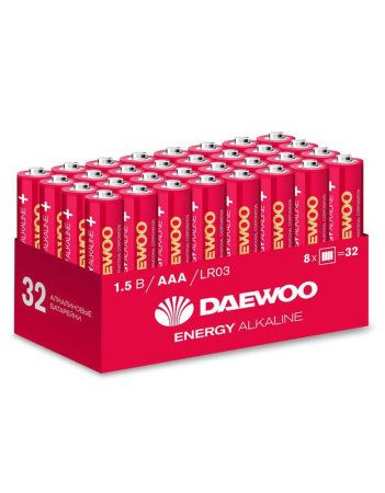 Элемент питания алкалиновый AAA/LR03 1.5В Energy Alkaline 2021 Pack-32 (уп.32шт)  5030084