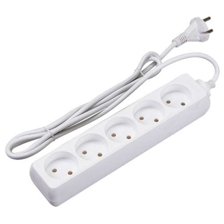 Удлинитель 5х7м 10А IP20 FE075-05-700 1.5кВт ПВС 2х0.75  1027351