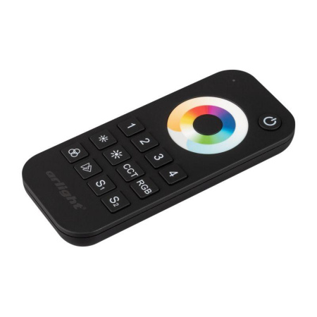 Пульт SMART-R22-MULTI Black (4 зоны 2.4G) (IP20 пластик)  023473