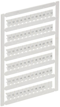 Маркер для CTS/CP 4кв.мм "11-20" ARMAFIX  AF-CT10D-M-004-02