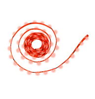 Лента светодиодная PLS 5050/30-12V Red 7.2Вт/м красн. IP65 (уп.5м)  327613