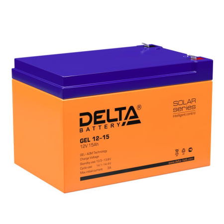 Аккумулятор GEL 12В 15А.ч  GEL 12-15