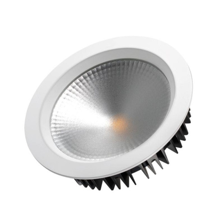Светильник светодиодный LTD-220WH-FROST-30W White 110deg IP44 металл  021497