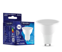 Лампа светодиодная 9Вт Soffit 6500К GU10 176-264В  TKE-MR16-GU10-9-6.5K