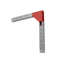 Угол для лотка вертикальный внешний L 50х50мм с разворотом трассы на 90град. "ПЛЮС" HD85 КМ PL18492