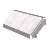 Угол вертикальный внешний 90град. 600х80 с крышкой Стандарт  PR16.0590