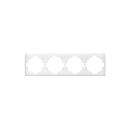 Рамка 4-постовая MIELE жемчуж.  KR-78-0754-4