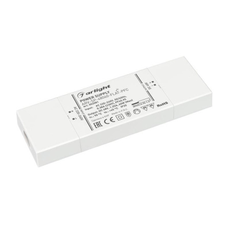 Блок питания ARV-SP-48060-FLAT-PFC 48В 1.25А 60Вт IP20 пластик  052081
