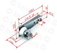 Троллеедержатель К263 У1  471 226303 22