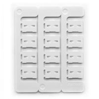 Маркировка бабочка Dкаб=1.9-4.1мм L=23мм (уп.240шт)  BF231941