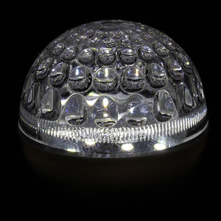 Лампа светодиодная 1Вт шар d50 10LED бел. E27 24В DC  405-615