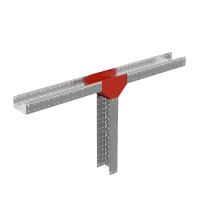 Отвод для лотка Т-образ. вертикал. вниз 100х600мм "ПЛЮС" HD85 КМ PL18384