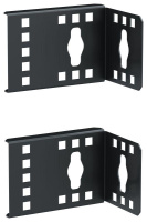 Кронштейн верт. PDU 0U черн. (уп.2шт) LINEA S  LS-SBB05