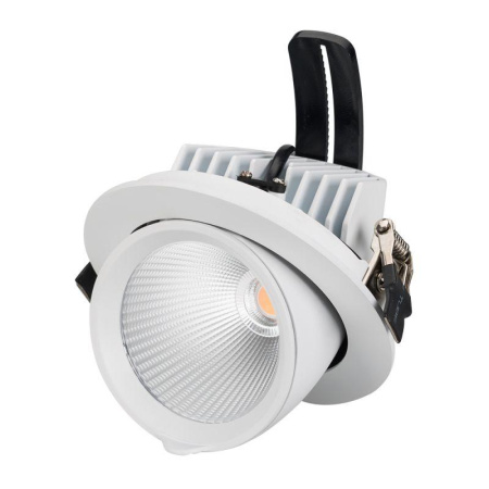Светильник LTD-EXPLORER-R130-20W Day4000 WH 38 deg IP20 метал.  024030