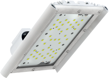 Светильник светодиодный Unit Glass PRO 45/7000 Д 45Вт 5000К IP67 7000лм 0.95PF 80Ra Кп<1 консоль прозр.  DUGPRO45D-PZ-5K-C